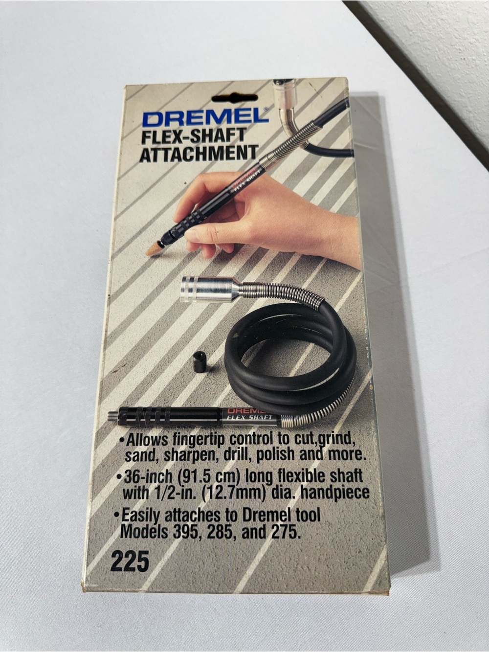 New Sealed Dremel 225 Flex Shaft Rotary Tool Flexible Extension Attachment NOS